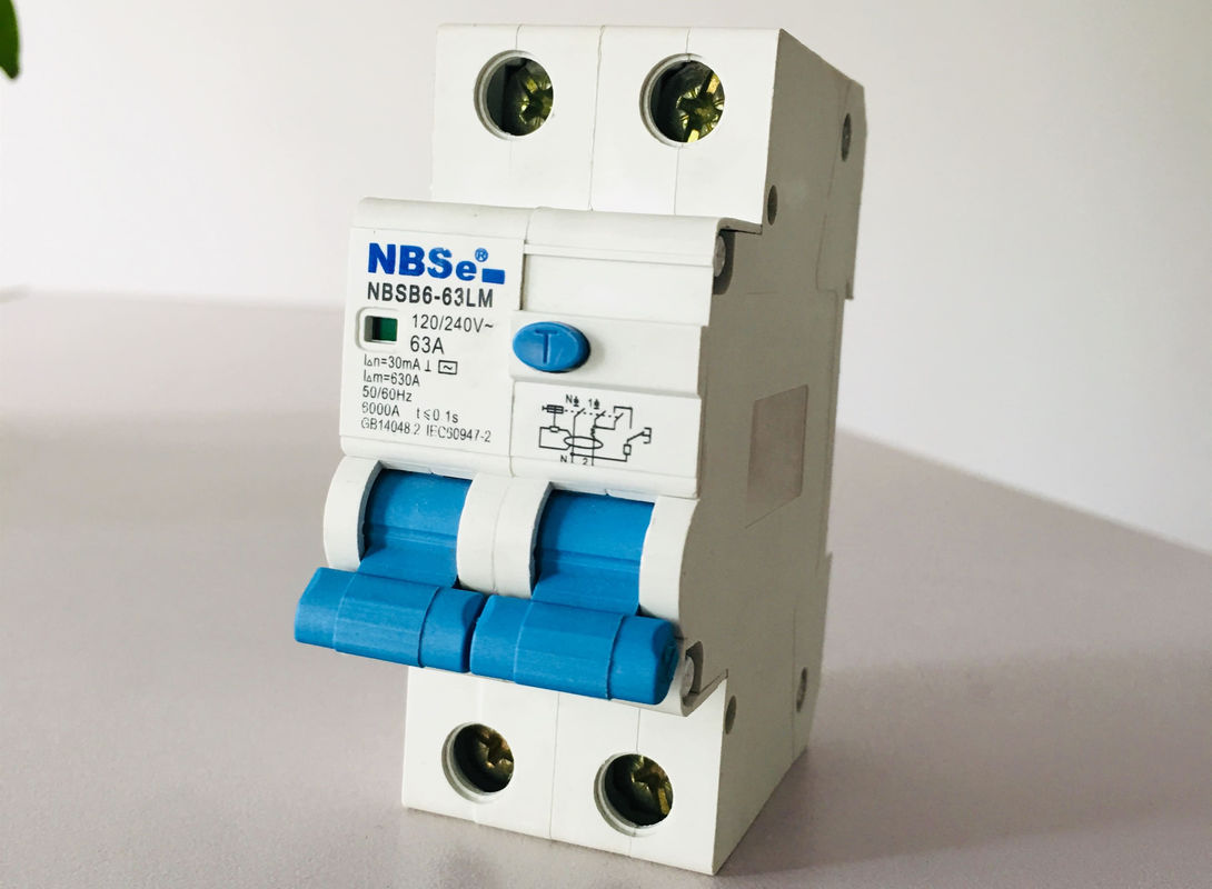 Disjoncteur actuel résiduel de la série NBSL1-100 avec la